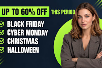 create klaviyo black friday and cyber monday and new year campaigns