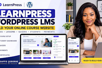 build and customize a learnpress wordpress lms website