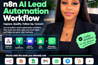 build n8n ai lead generation automation workflow