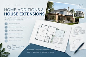 do proposed plans, room additions, extensions, remodeling, second floor addition