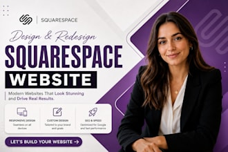 design redesign a squarespace website for online coaches