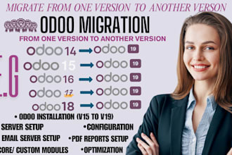 migrate odoo database 14 15 16 17 18 to odoo lastest version with full backup