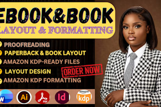 ghostwrite, write and format a professional ebook for KDP
