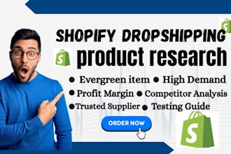 product research shopify winning product research dropshipping product research