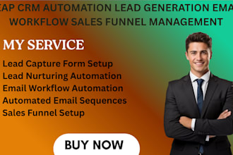 do keap crm automation lead generation email workflow sales funnel management