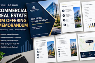 design commercial real estate om offering memorandum