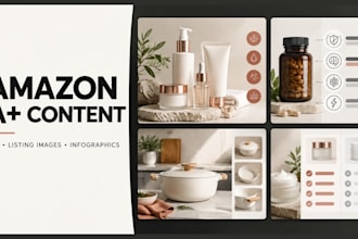design amazon aplus content ebc and listing images