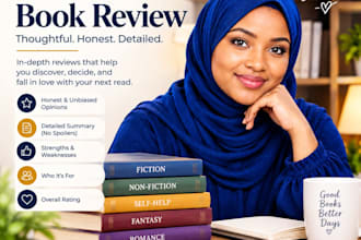 read and review your book with honest reader feedback