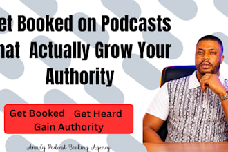 be your guest booking agency to land you top spots on relevant podcasts