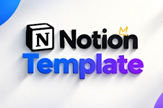create a advance custom aesthetic notion template with databases and dashboard