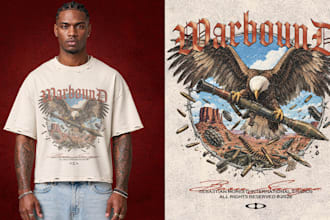 design custom streetwear design graphic for your brand