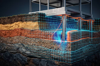 perform slope stability analysis and factor of safety calculation report