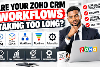 customize zoho CRM zoho one workflows pipelines and automation