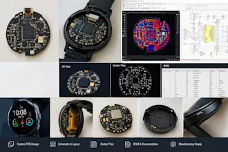 design smartwatch pcb and wearable electronics for your product