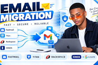 fix and migrate fastmail, titan, rackspace and ionos email accounts to g suite