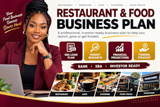 write restaurant franchise cafe catering food truck  business plan for sba loan