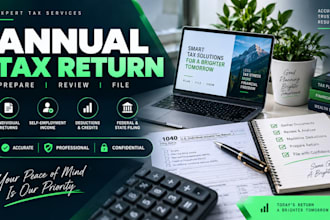 prepare and file your annual income tax return accurately