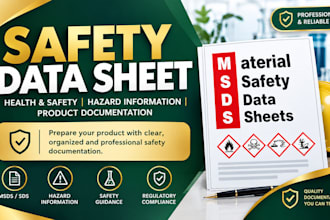 format and create material safety data sheet for amazon