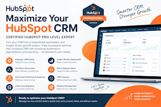 setup hubspot crm, zapier integration, hubspot cms, hubspot webstie, sales rep