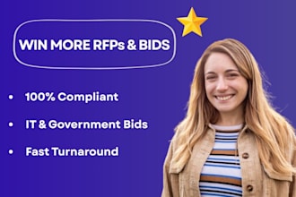 write a winning rfp response for small business and IT proposals