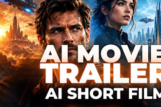 ai movie trailer, ai film trailer, cinematic trailer, ai short film veo3,