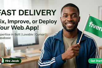 fix, improve, or deploy your bolt, lovable, cursor, or supabase web app