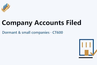 prepare and file your UK dormant or small company accounts