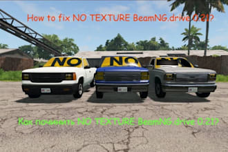 fix beamng mod crashes, bugs, and texture issues professionally