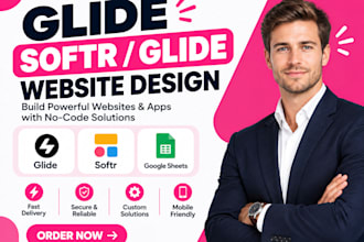 build mvp mobile app using glide softr adalo app airtable google sheet database