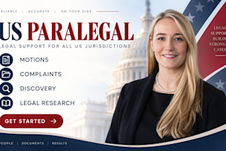 provide paralegal services, draft US legal documents