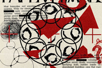 create a unique, experimental poster design