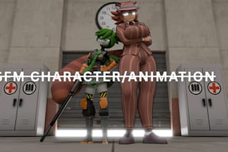 create sfm model mmd sfm animation garrys mod tf2 model source filmaker