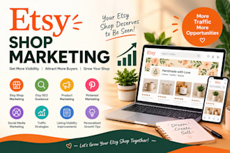 promote your etsy shop to increase traffic and visibility