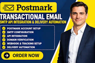 setup postmark transactional email smtp api integration delivery automation
