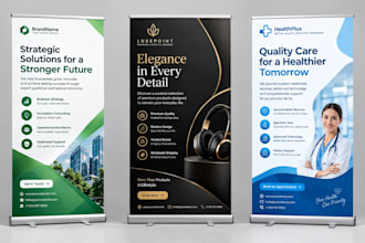 design roll up banner pull up banner or retractable banner