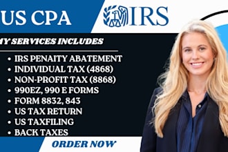 prepare us tax return 1040 1120 1065 5472, tax filing and irs form