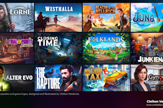create professional steam capsule art steam banner game cover game key art
