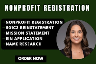 register your nonprofit and prepare your tax exempt documents