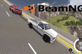 create custom beamng mod map track custom vehicle
