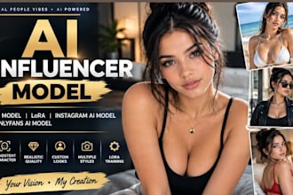 ai influencer model lora ai model instagram ai model onlyfans ai model