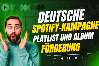 german spotify presave campaign, spotify playlist promotion, spotify music album