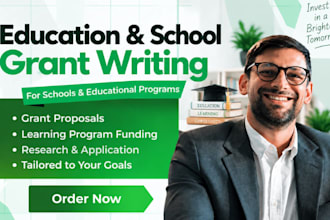 write education and school grant proposals learning program grant proposals