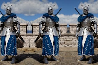 do custom cosplay creation knight cosplay armor fantasy video game armor props