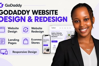design godaddy website redesign godaddy website godaddy seo develop godaddy