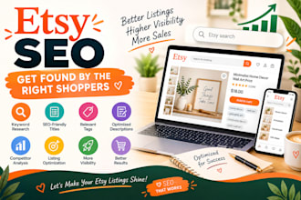 optimize your etsy listing SEO titles tags and keywords