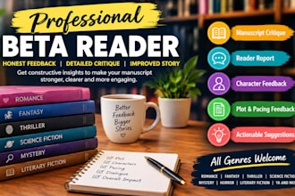 beta reader fiction beta reading romance fantasy thriller manuscript critique