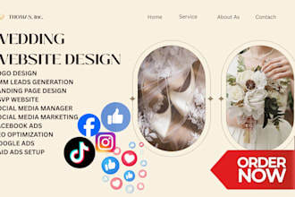do wedding website rsvp event planner SMM leads photography wedding invitation