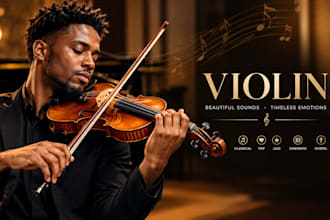 record violin and viola part for your music project