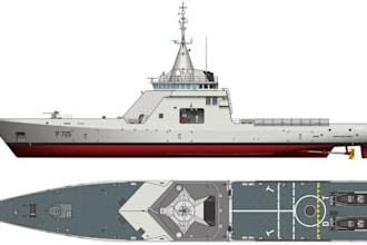 3d marine ship boat yacht pontoon mode tugboat vessel hull animation 3d printing