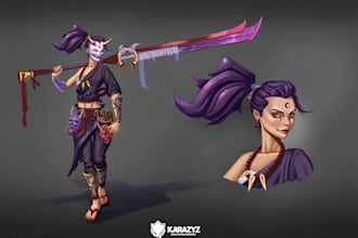 design the characters for your movies or videogames